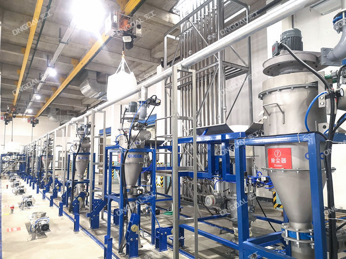 硫化物氣力輸送系統(tǒng) 硫化物氣力輸送系統(tǒng)