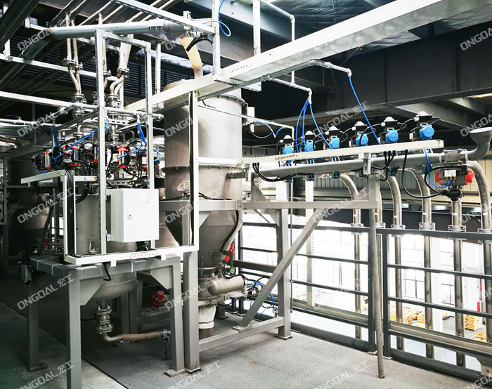 聚氨脂原料氣力輸送系統(tǒng) 聚氨脂原料氣力輸送系統(tǒng)