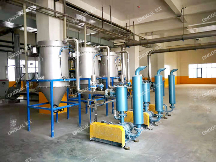 三聚氰胺膠粘劑氣力輸送系統(tǒng)