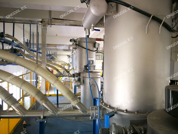 三聚氰胺膠粘劑氣力輸送系統(tǒng)