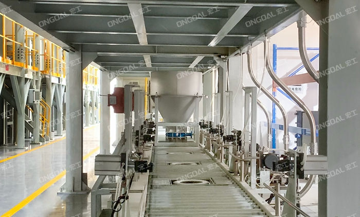 滌綸原料氣力輸送系統(tǒng) 滌綸原料氣力輸送系統(tǒng)