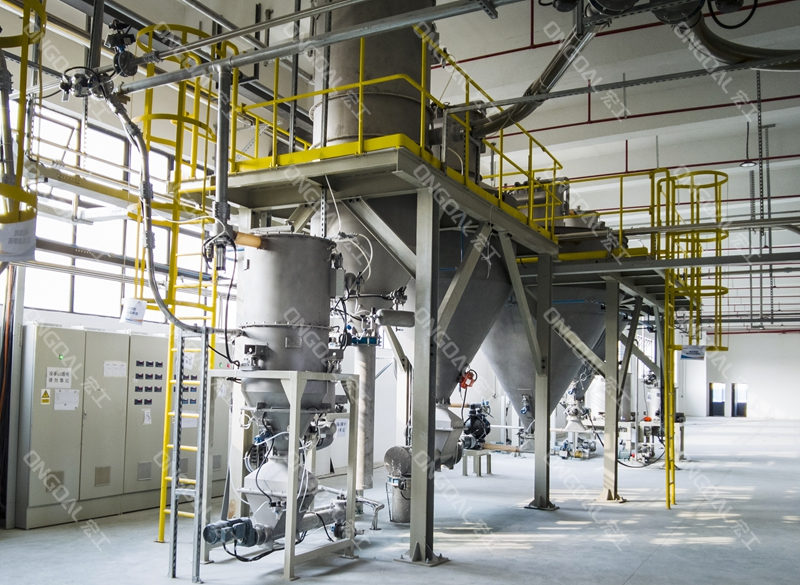 氫氧化鋁氣力輸送系統(tǒng),氧化鋅自動配料系統(tǒng),白炭黑計量系統(tǒng),特種材料投料輸送系統(tǒng),氫氧化鋁暫存系統(tǒng)